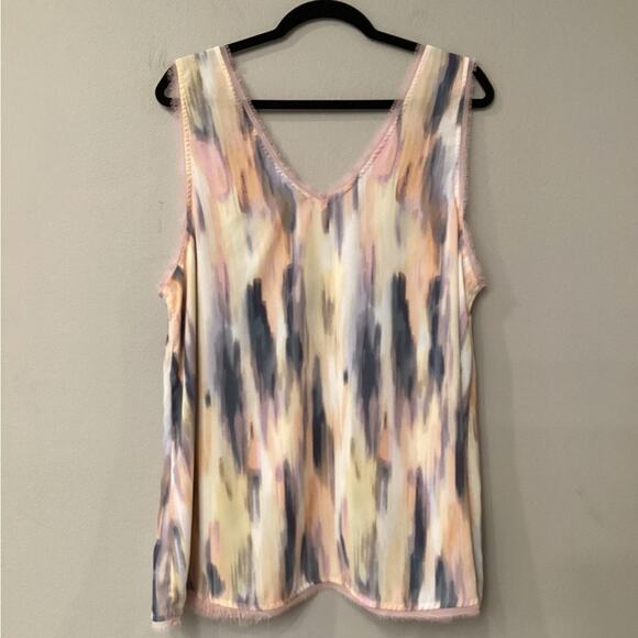 Torrid Size 1 Tank Top With a V-Neck in the Front & Back. Preloved. - Picture 4 of 4